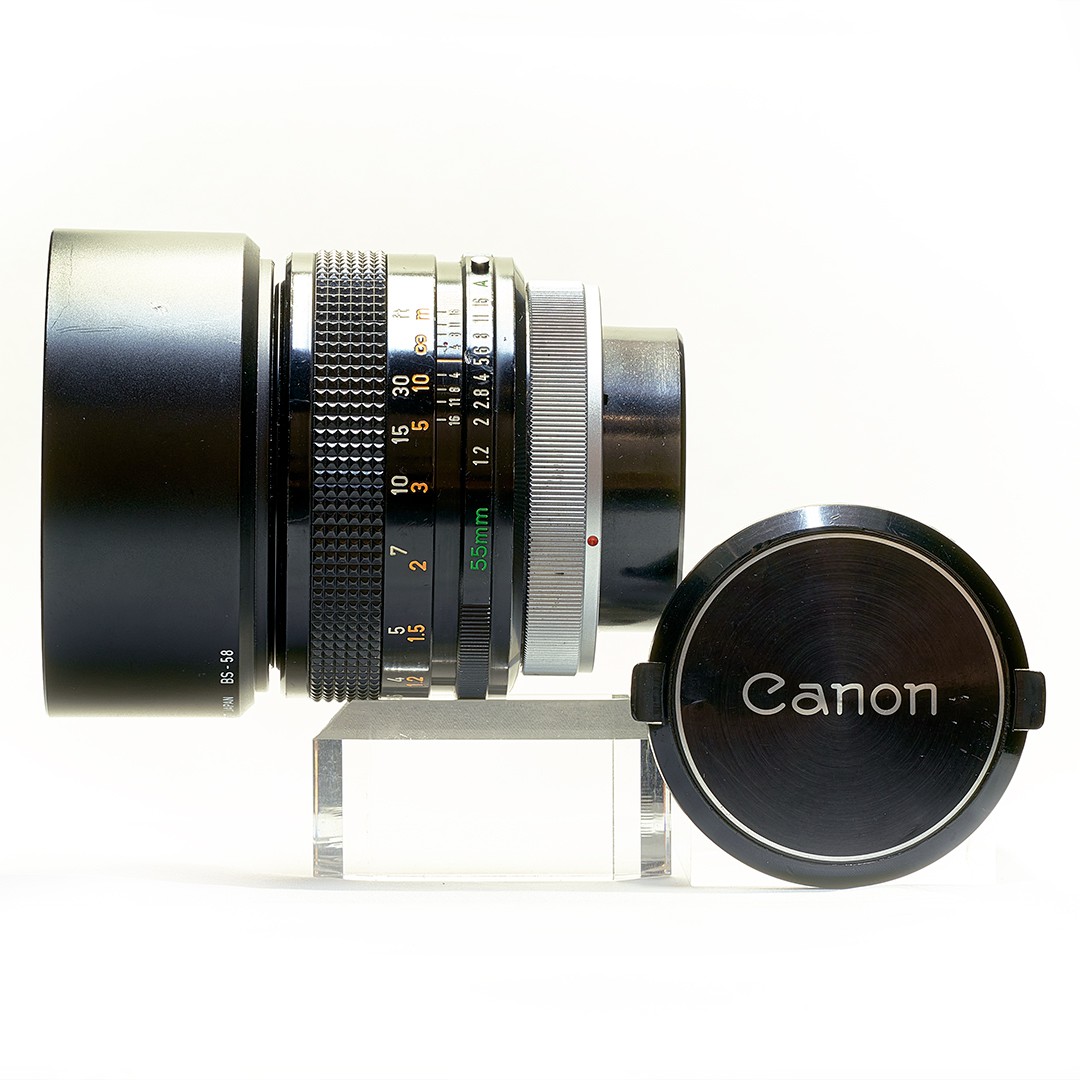 Canon(キヤノン)： FD 55/1.2 S.S.C. ASPHERICAL