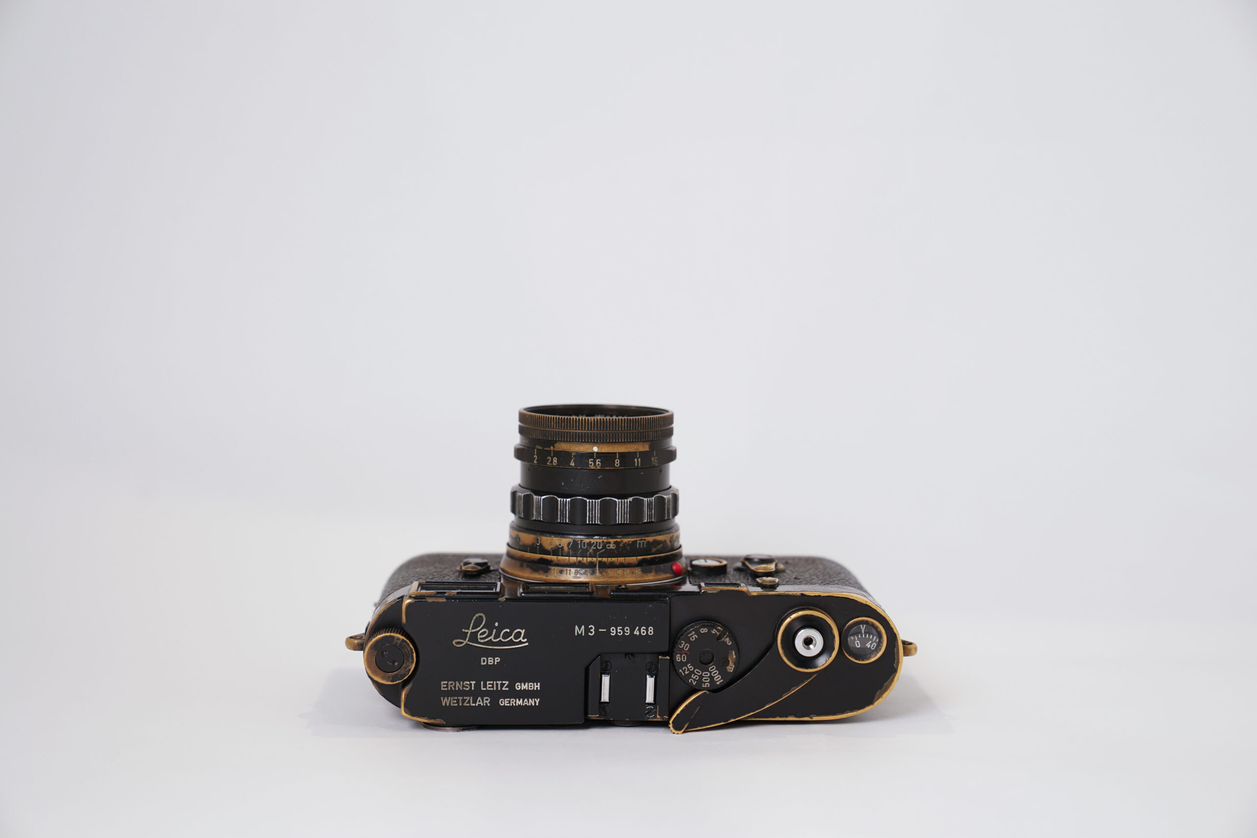 LeicaM3BlackPaintブラックカウンタートップ