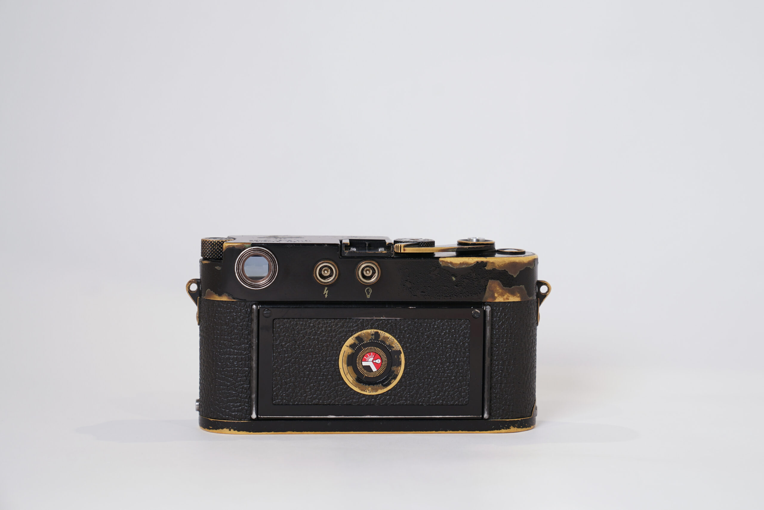 LeicaM3BlackPaintブラックカウンター背面