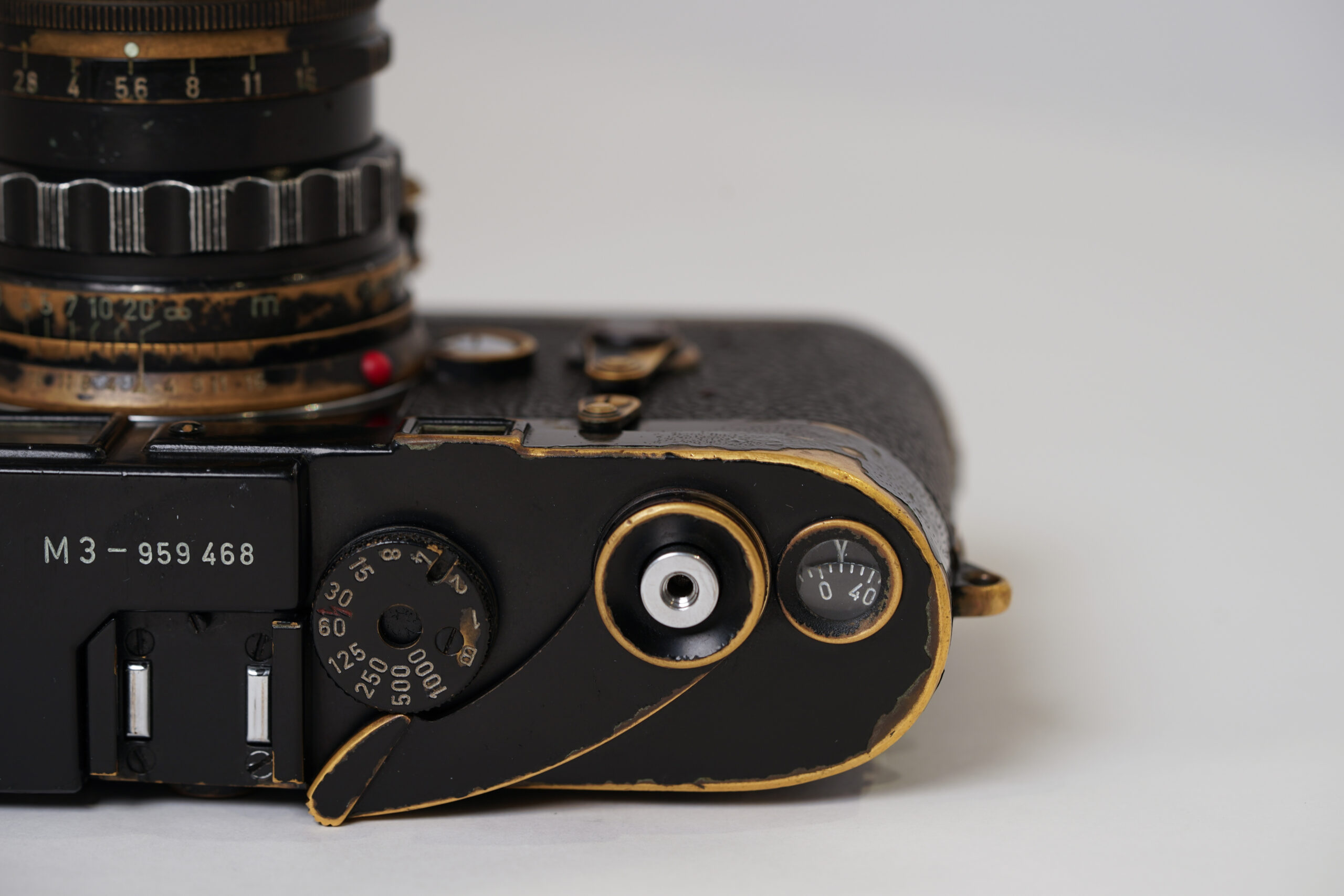 LeicaM3BlackPaintブラックカウンター