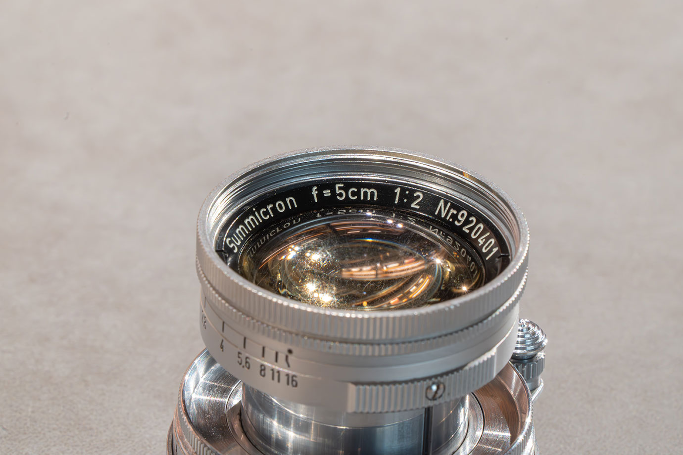 Leica Summicron L 50mm f/2 Radioactive No.920401