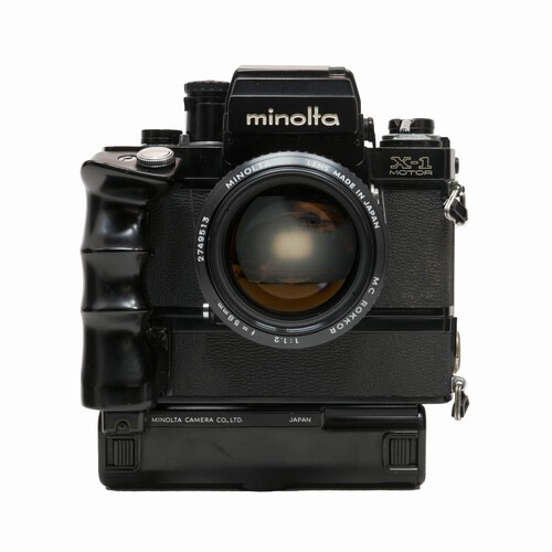 MINOLTA(ミノルタ)　X-1モーター(AE-S) New MC58mm/1.4セット