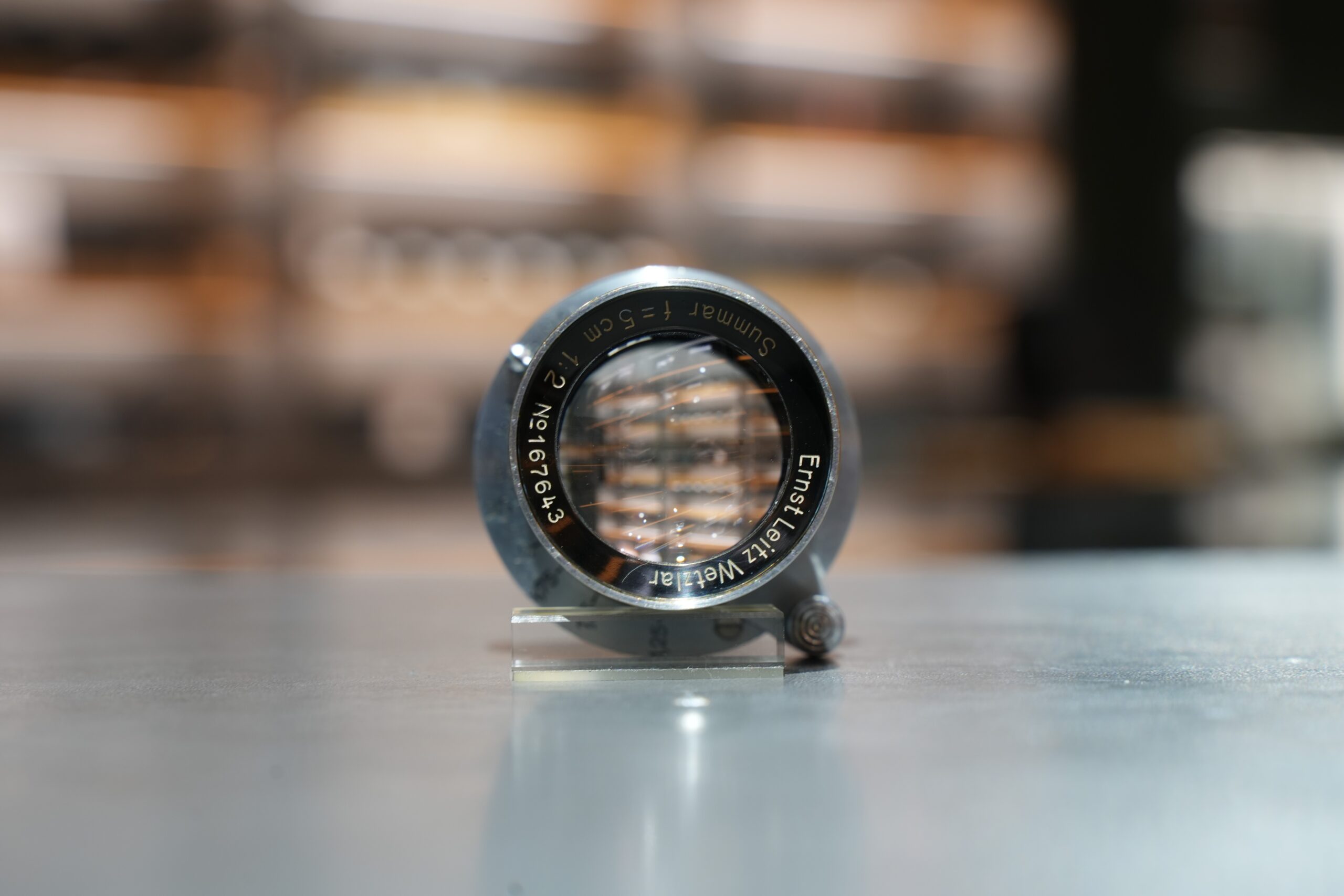 Leica Summar 50mm f2 (L) Rigid Chrome