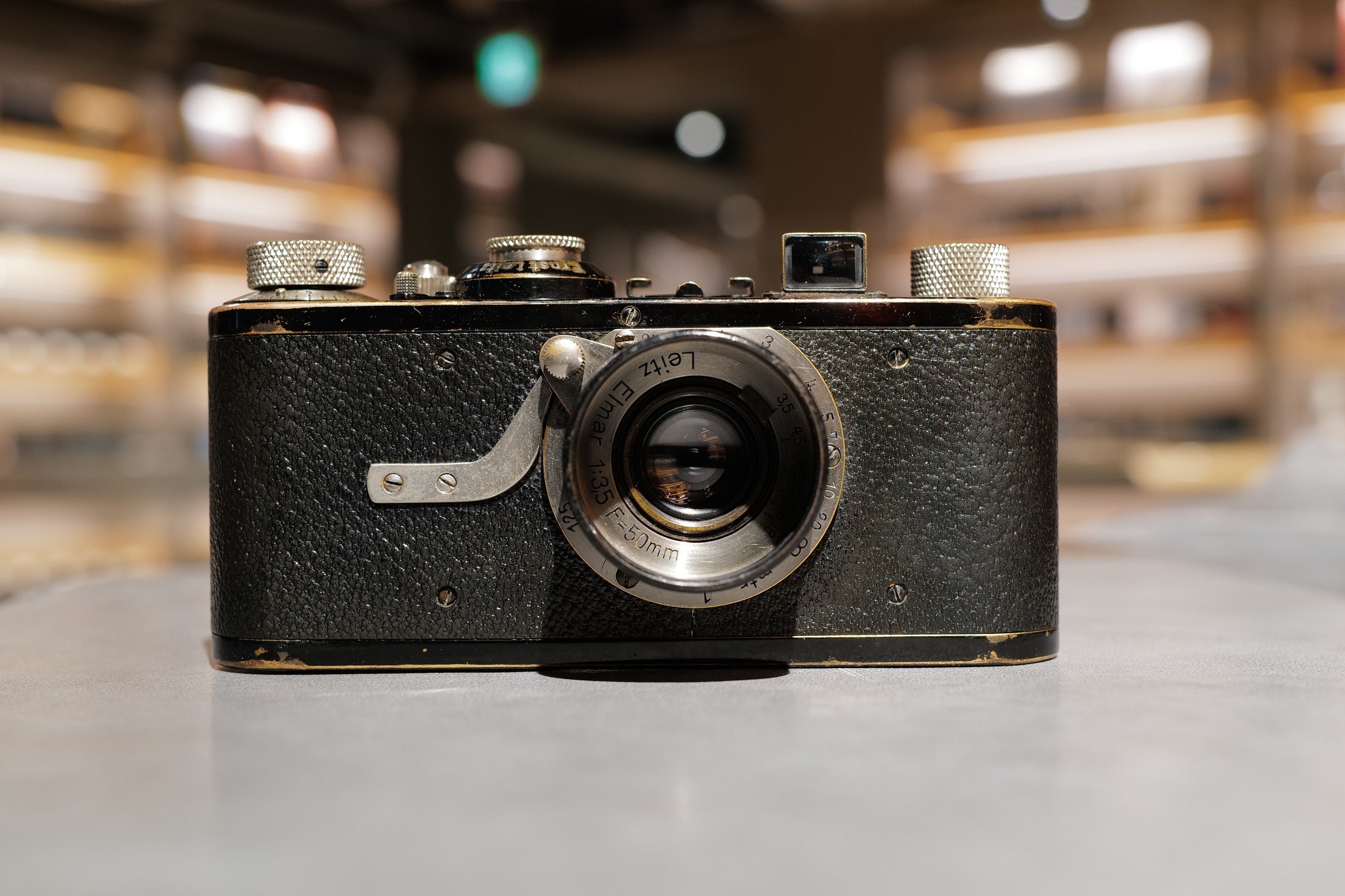 Leica(ライカ) A Elmar 50mmf3.5+Lens Hood FISON Black
